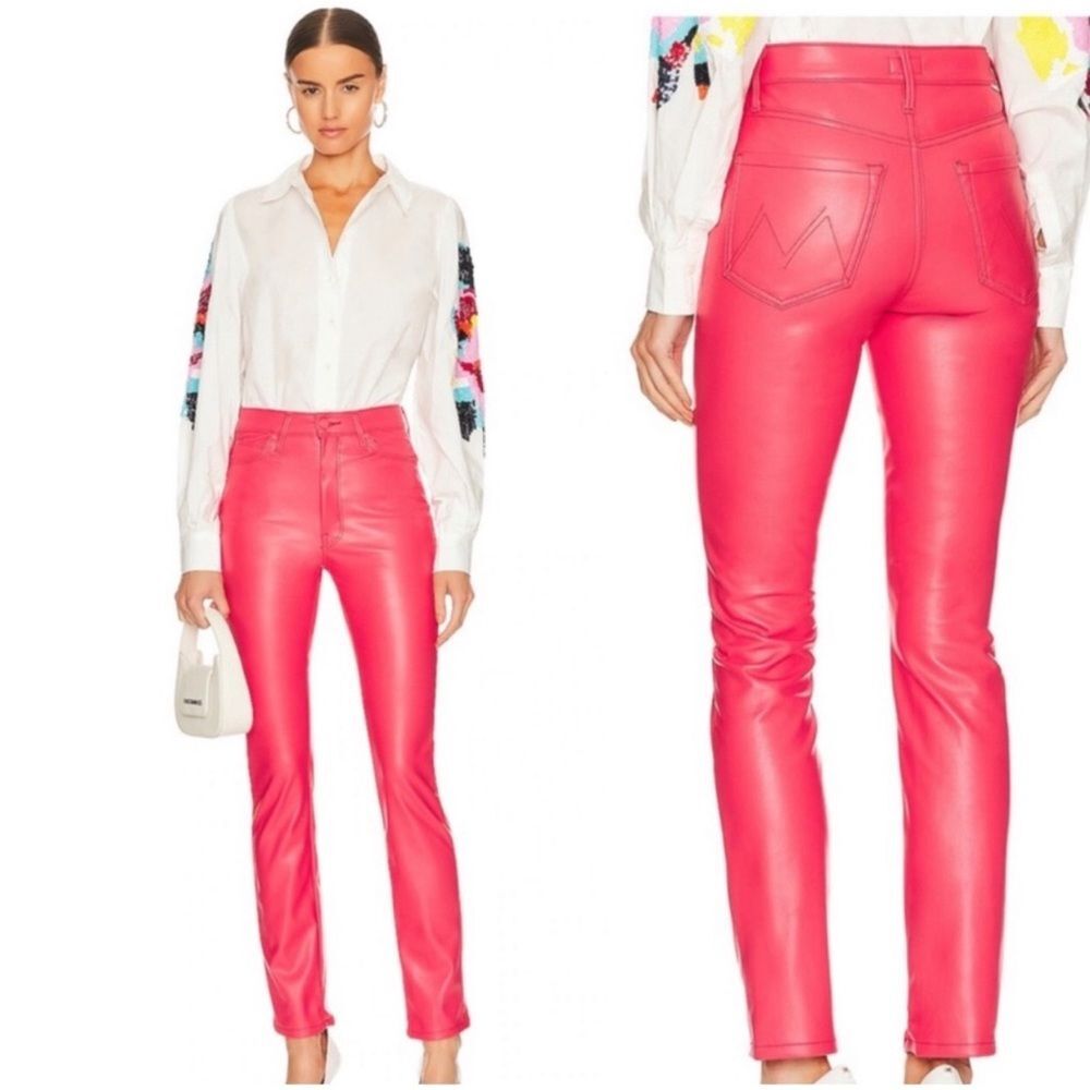 MOTHER Women's Pink Jeans